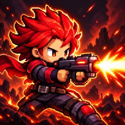 أيقونة Crazy Gunner: Pixel Survivor